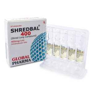 Global Pharma Shredbal 400 400mg Shred Long Compound 10ml Vial