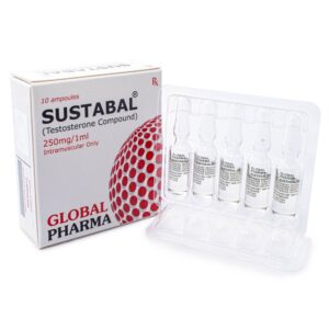 Global Pharma Sustabal 250mg Sustanon injizierbare Testosteronmischung Vial