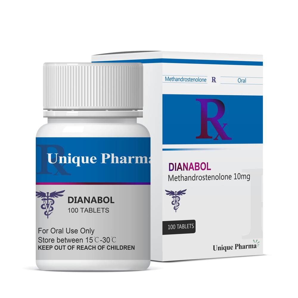 Unique Pharma Dianabol 10mg tabletten