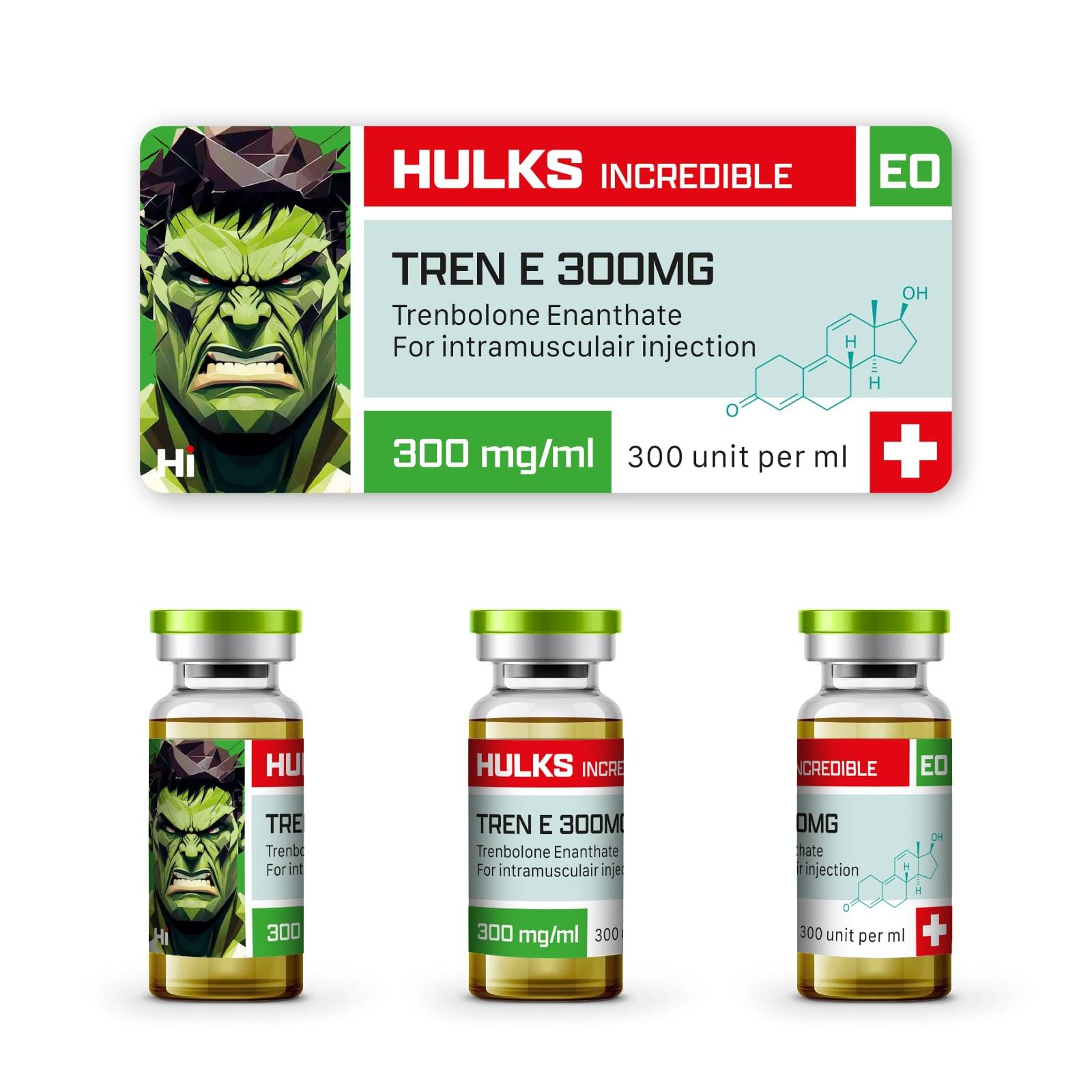 Hulks Incredible Trenbolone Enanthate 300 mg