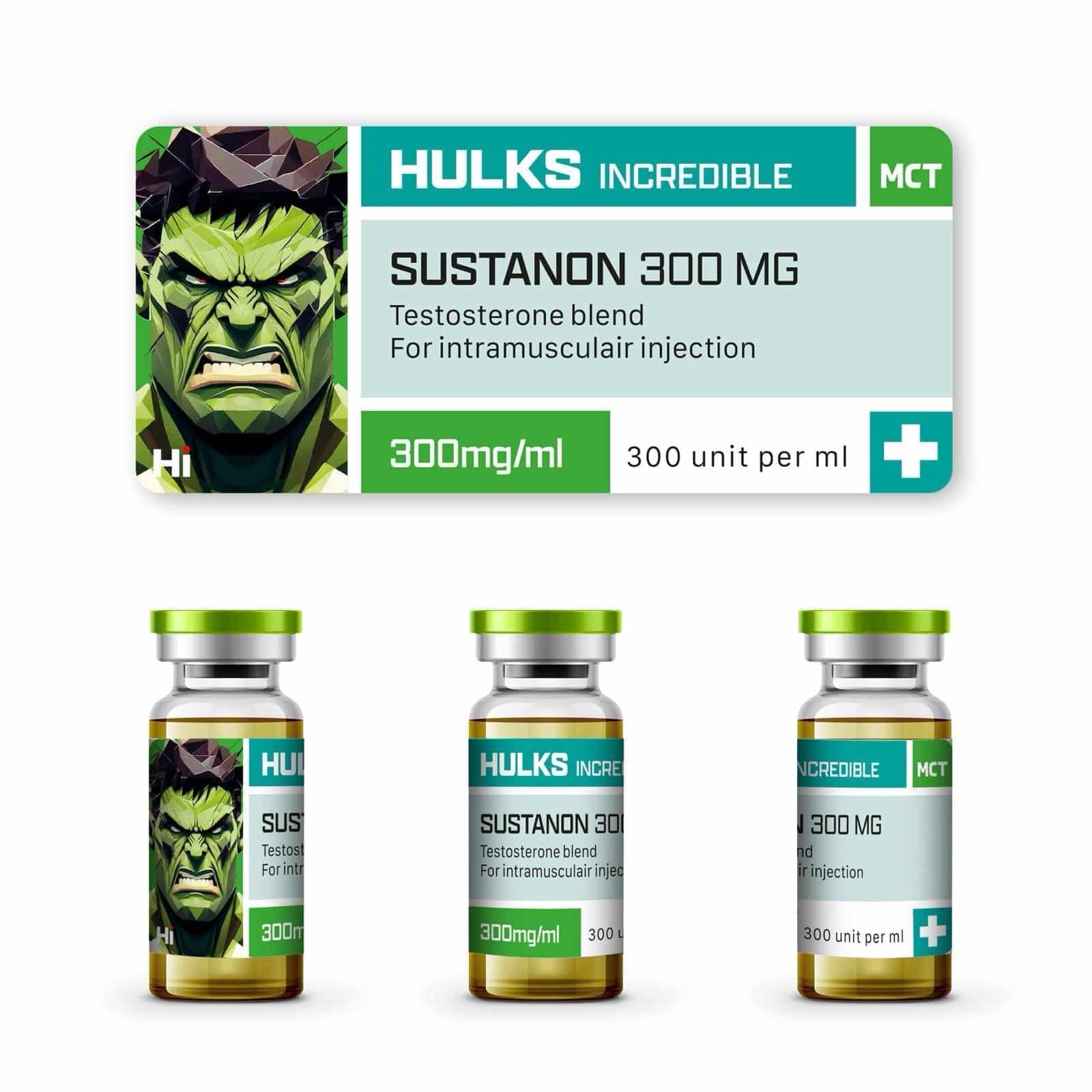 Hulks Incredible Sustanon 300mg Injektionslösung
