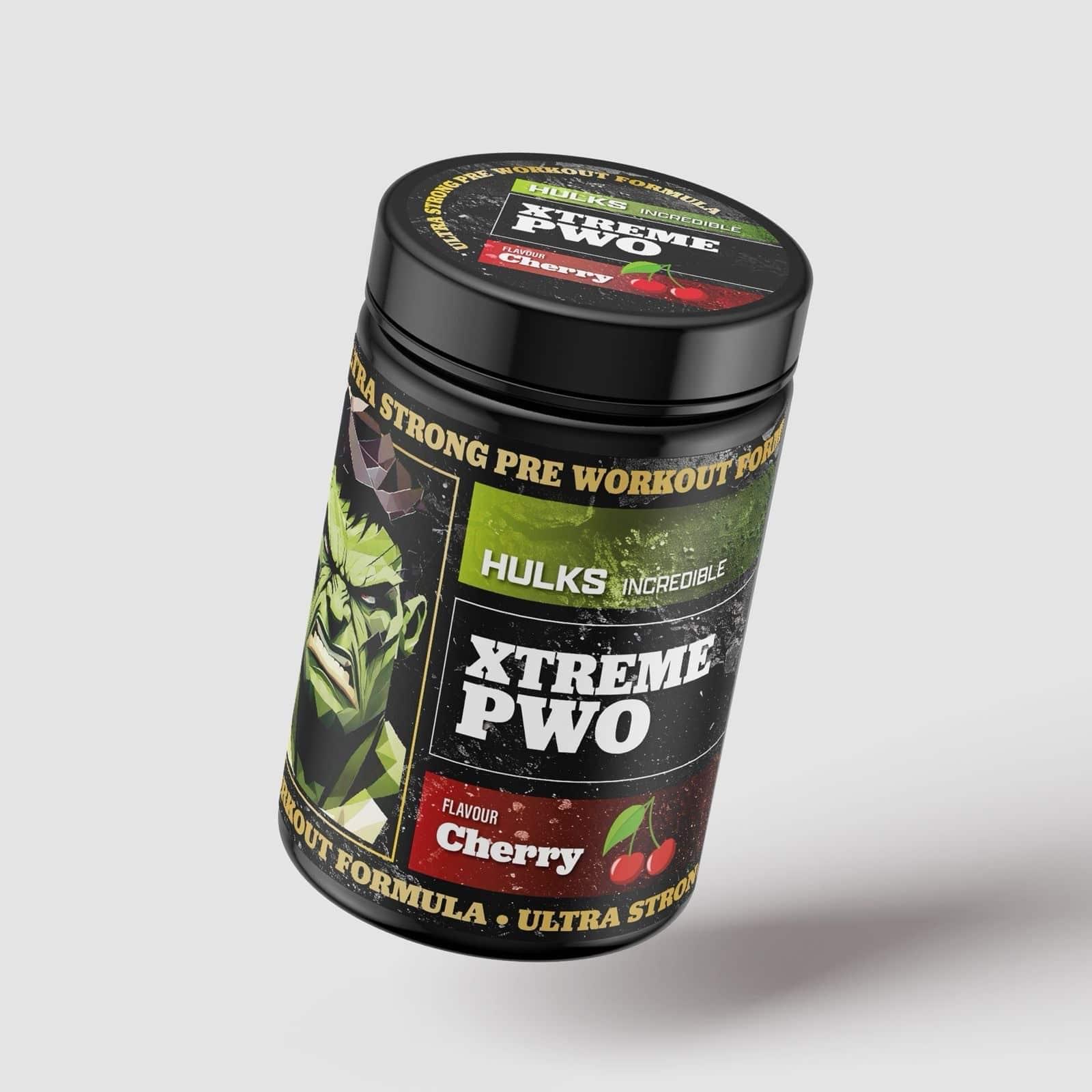 Hulks Incredible PWO 300g mit Kirschgeschmack