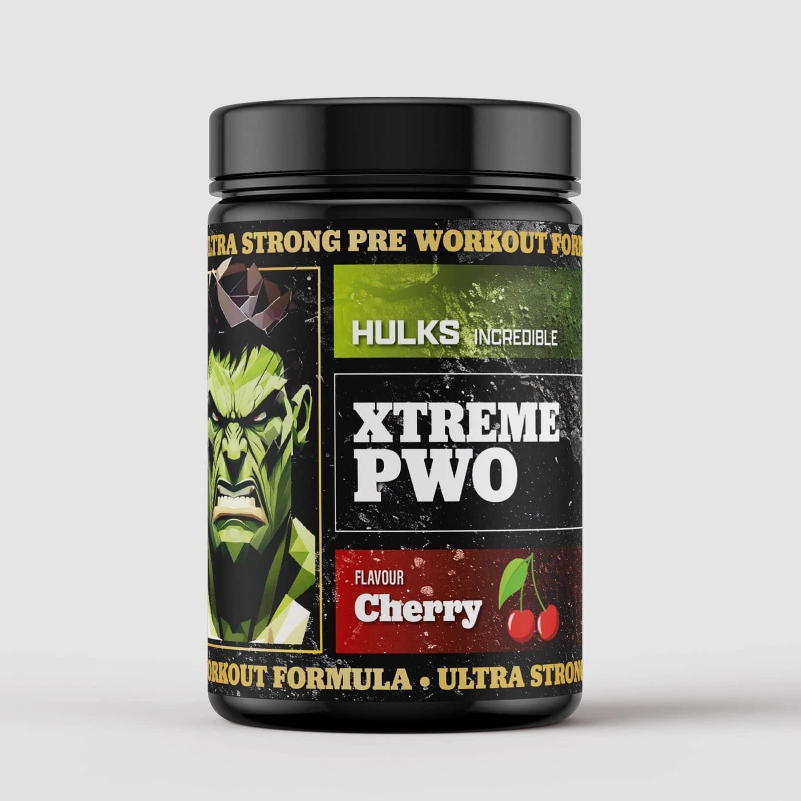 Hulks Incredible PWO 300g Training booster