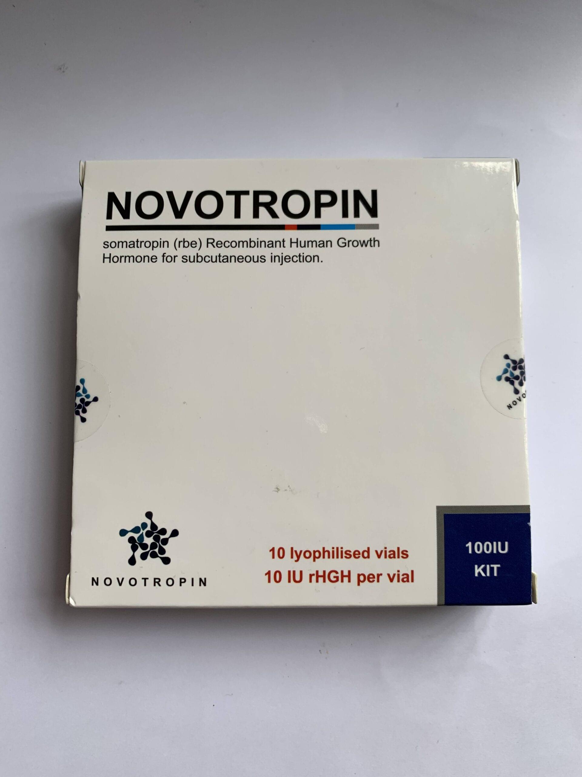 Novotropin 100IU HGH Somatropin Box
