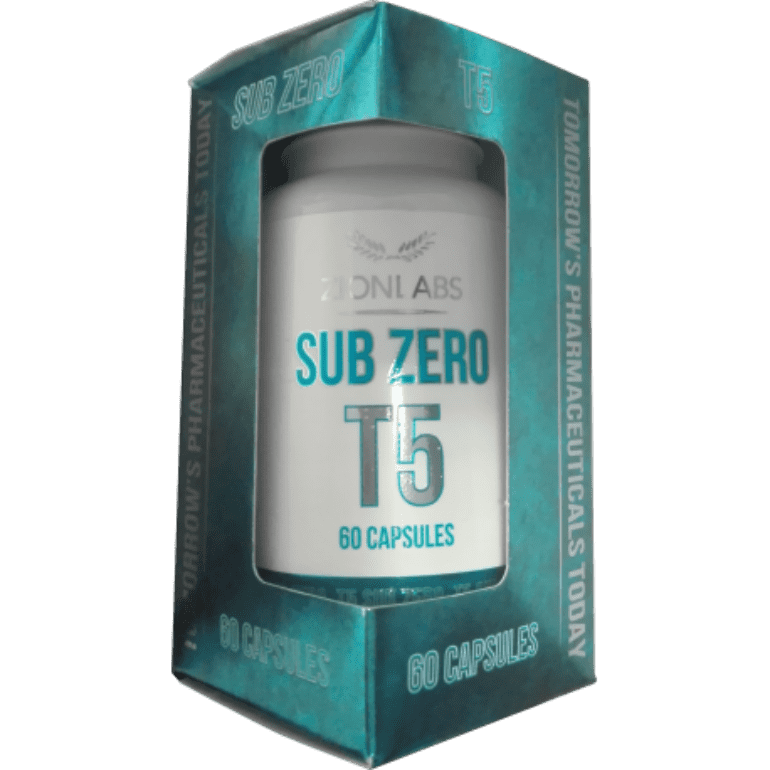 Zion Labs Sub Zero T5 Fatburner 60 Capsules
