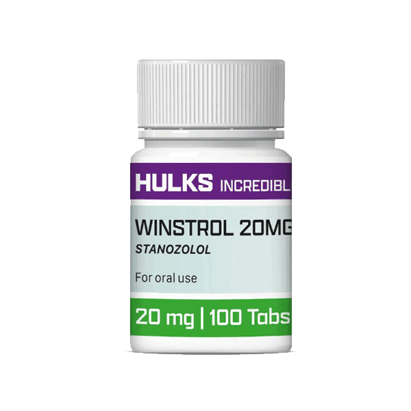 Hulks Incredible Winstrol 20mg Stanozolol 100 Tabletten