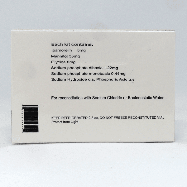 Novo Ipamorelin 5mg Inhaltsstoffe und Lagerhinweise